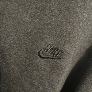 Mens Grey Nike Crewneck Sweater - L